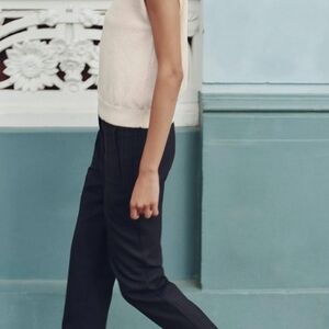 ZARA the modern high waisted Womens pinstripe pants size 10 NEW